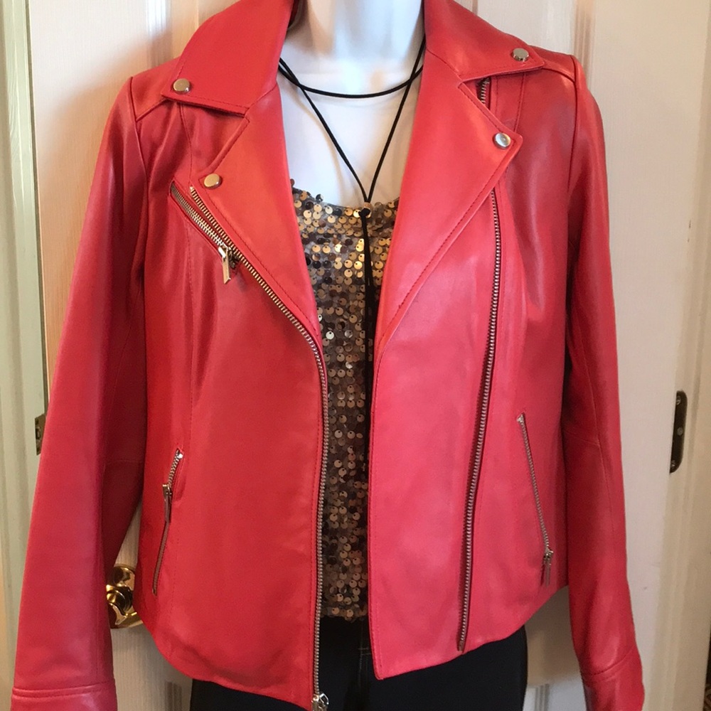 Leather Moto Jacket